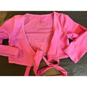 Kortni Jeane‎ Girls 2/3 Pink Swim Wrap Top